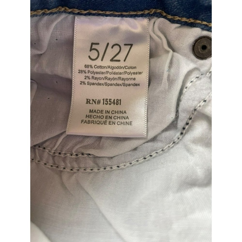 Women's Simple Society Distressed Medium wash Blue jeans size 5/27 - Picture 8 of 8